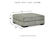 Lindyn Fog 5-Piece Sectional and Ottoman -  Ashley - DMV Furniture