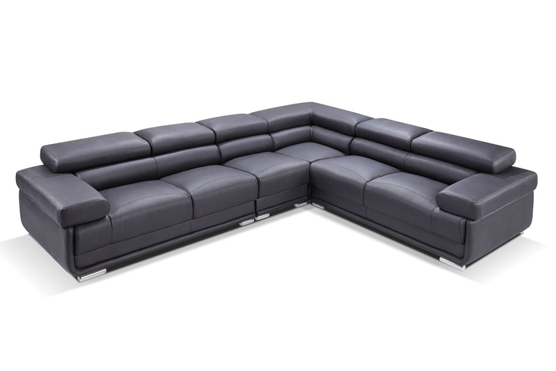 2119 Sectional Black Set - p13988