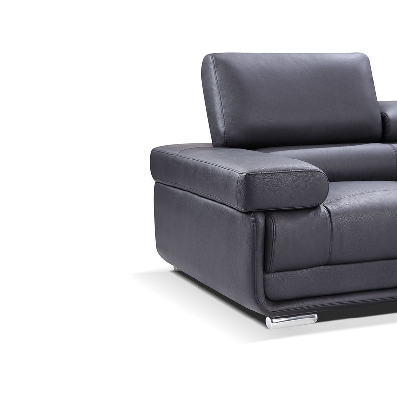 2119 Sectional Black Set - p13988