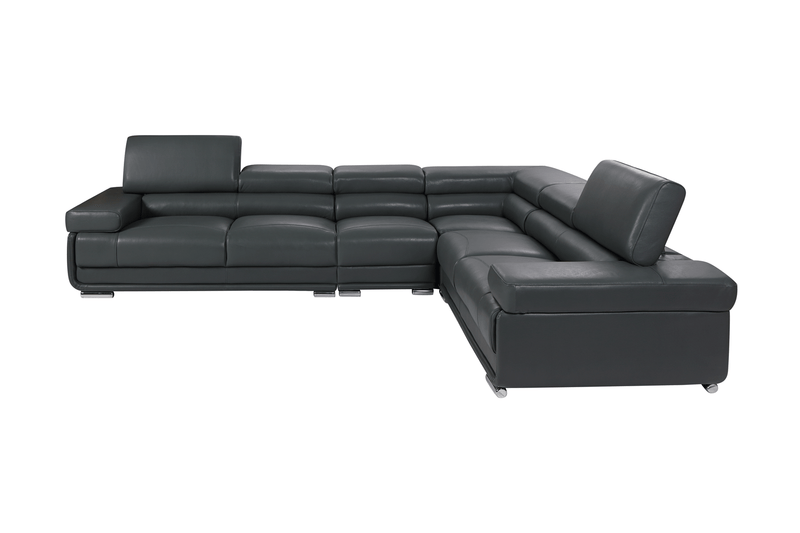 2119 Sectional Dark Grey - DMV FurnitureSectional