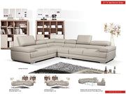 2119 Sectional Light Grey - DMV FurnitureSectional