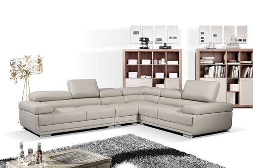 2119 Sectional Light Grey - DMV FurnitureSectional