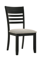 Folio Black/Neutral Dining Set from Crown Mark - DMV Furniture