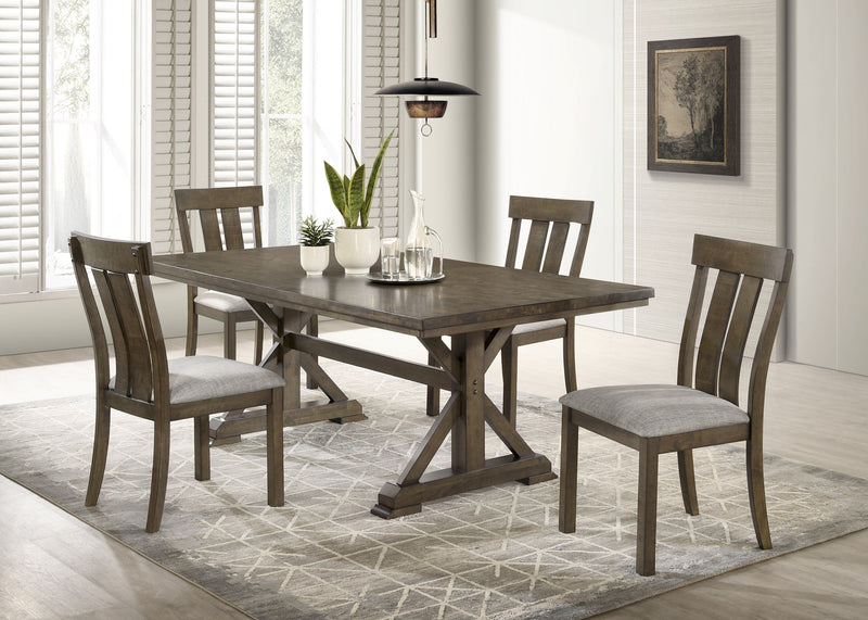 Lloyd Brown Dining Set from Crown Mark - DMV Furniture