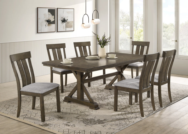 Lloyd Brown Dining Set from Crown Mark - DMV Furniture