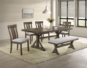 Lloyd Brown Dining Set from Crown Mark - DMV Furniture