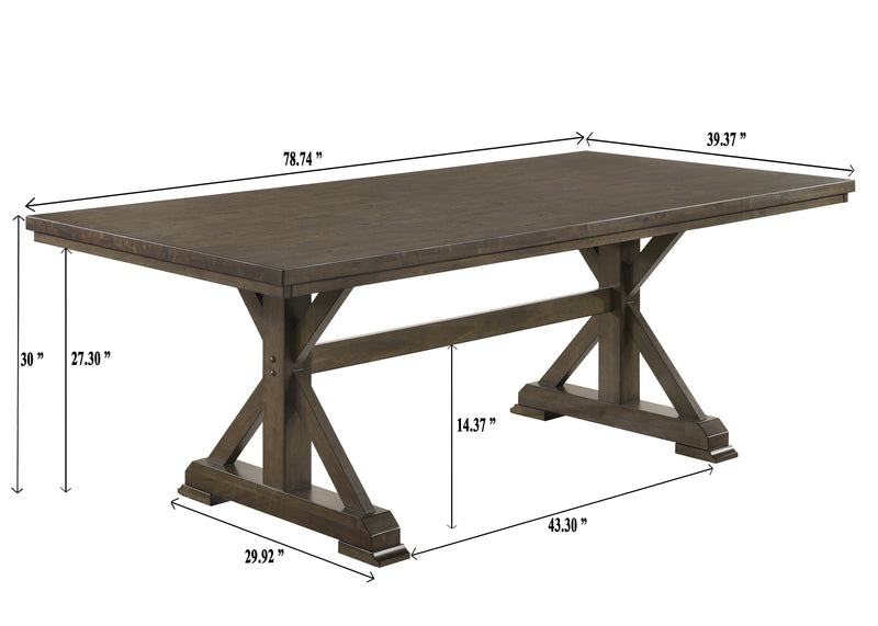 Lloyd Brown Dining Set from Crown Mark - DMV Furniture