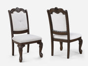 Kiera Coffee Brown Formal Extendable Dining Set from Crown Mark - DMV Furniture