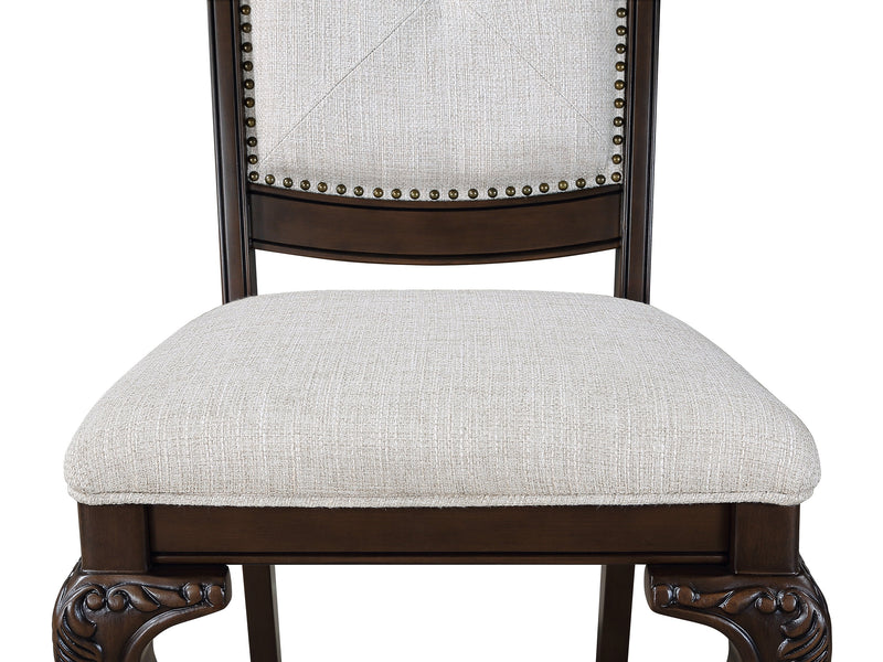 Kiera Coffee Brown Formal Extendable Dining Set from Crown Mark - DMV Furniture