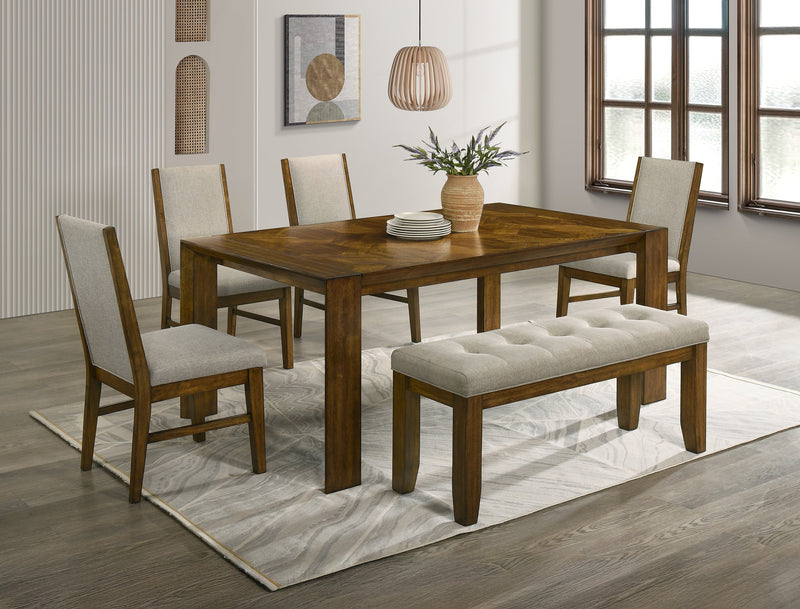 Hollister Brown Bench from Crown Mark - DMV Furniture