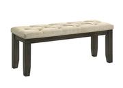 Herbert Espresso/Beige Extendable Dining Set from Crown Mark - DMV Furniture