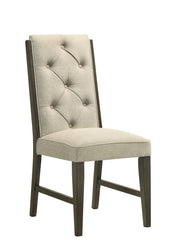 Herbert Espresso/Beige Extendable Dining Set from Crown Mark - DMV Furniture