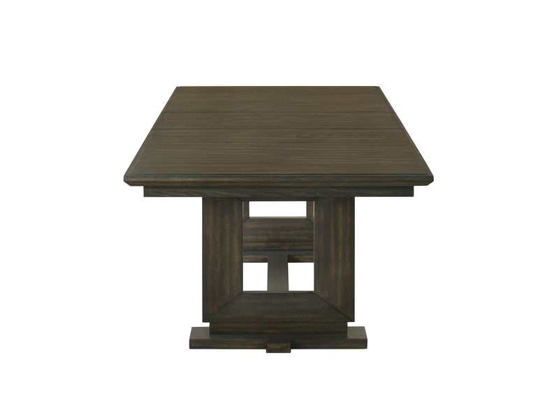 Herbert Espresso Extendable Dining Table from Crown Mark - DMV Furniture