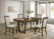 Broadmoor Brown Extendable Dining Set from Crown Mark - DMV Furniture
