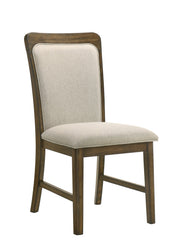 Broadmoor Brown Side Chair, Set of 2 from Crown Mark - DMV Furniture
