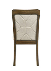 Broadmoor Brown Side Chair, Set of 2 from Crown Mark - DMV Furniture