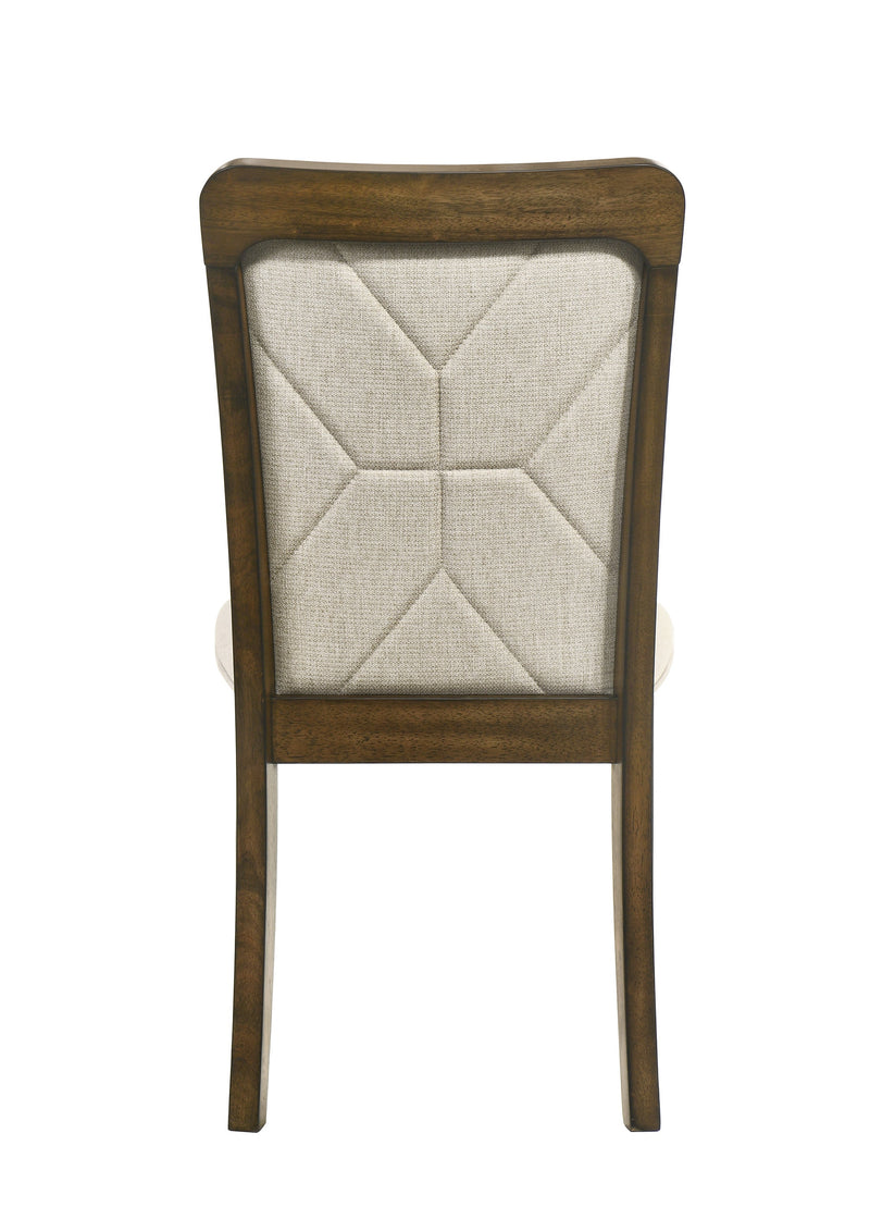 Broadmoor Brown Side Chair, Set of 2 from Crown Mark - DMV Furniture