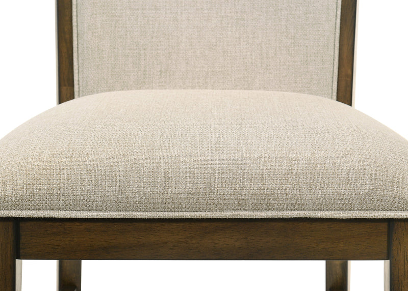 Broadmoor Brown Side Chair, Set of 2 from Crown Mark - DMV Furniture