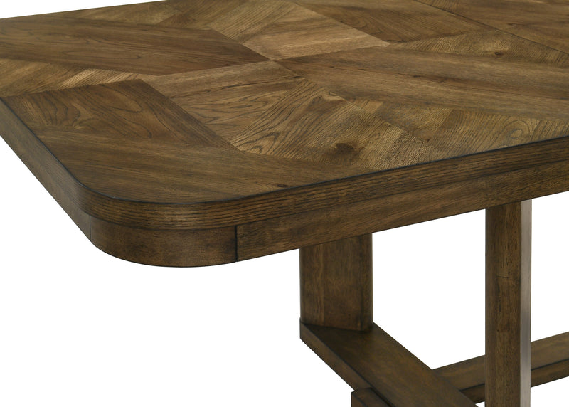 Broadmoor Brown Extendable Dining Set from Crown Mark - DMV Furniture