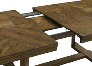 Broadmoor Brown Extendable Dining Set from Crown Mark - DMV Furniture
