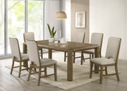 Cockrell Brown/Beige Side Chair, Set of 2 from Crown Mark - DMV Furniture