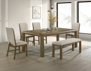 Cockrell Brown/Beige Extandable Dining Set from Crown Mark - DMV Furniture