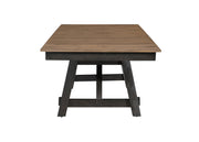 Maribelle Wheat Charcoal Extendable Dining Set from Crown Mark - DMV Furniture
