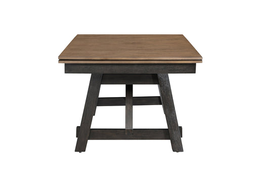 Maribelle Wheat Charcoal Extendable Dining Table from Crown Mark - DMV Furniture