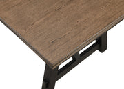 Maribelle Wheat Charcoal Extendable Dining Set from Crown Mark - DMV Furniture