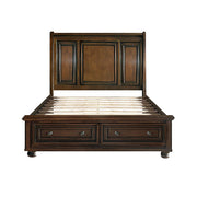2159-1* (3)Queen Sleigh Platform Bed with Footboard Storage - 2159-1*