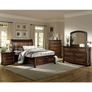 2159K-1CK* (3)California King Sleigh Platform Bed with Footboard Storage - 2159K-1CK*