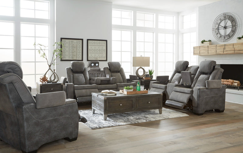 Next - Gen Durapella Slate Power Reclining Living Room Set - DMV FurniturePower Reclining Living Room Set