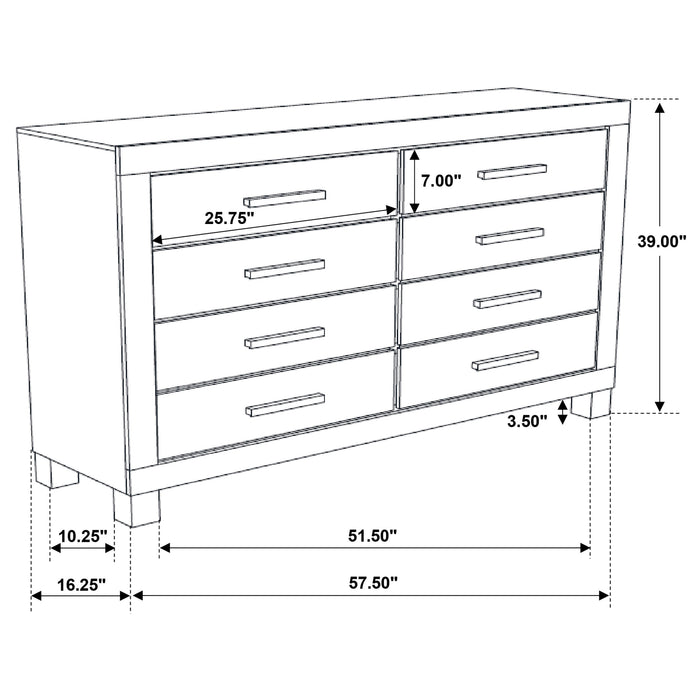 Woodmont 4 & 5 Piece E.King, Queen, & Cal;.King Bedroom Sets