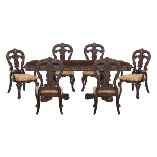 2243-114*7 7pc set (TABLE + 2 ARM + 4 SIDE CHAIRS) - 2243-114*7