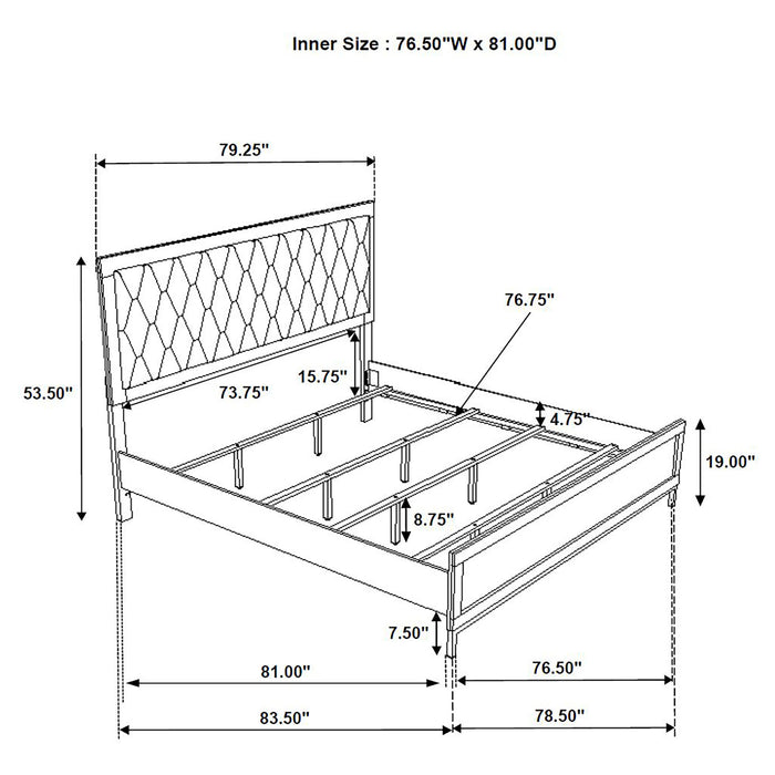 Sonora 4 & 5 Piece Bedroom Set