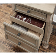 2259GY-4 Night Stand, Hidden Drawer - 2259GY-4