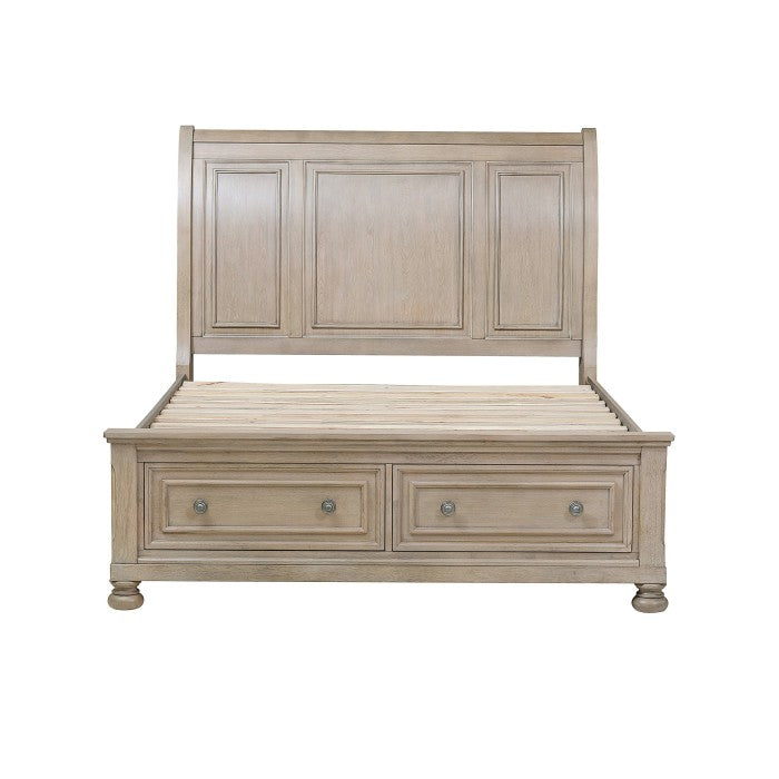2259KGY-1CK* (3) California King Platform Bed with Footboard Storage - 2259KGY-1CK*