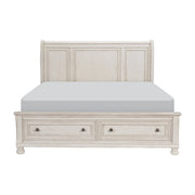 2259KW-1CK* (3) California King Platform Bed with Footboard Storage - 2259KW-1CK*