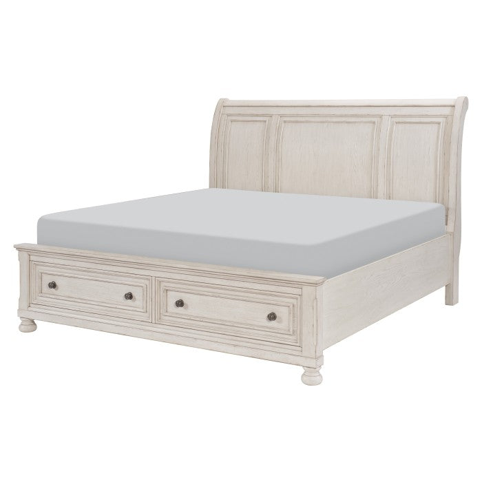 2259KW-1CK* (3) California King Platform Bed with Footboard Storage - 2259KW-1CK*