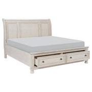 2259KW-1CK* (3) California King Platform Bed with Footboard Storage - 2259KW-1CK*