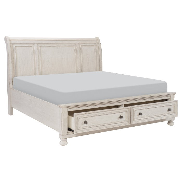 2259KW-1CK* (3) California King Platform Bed with Footboard Storage - 2259KW-1CK*
