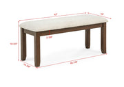 Avasa Upholstered Dining Bench from Crown Mark - DMV Furniture