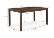Avasa Brown 6-Piece Dining Room Set from Crown Mark - DMV Furniture