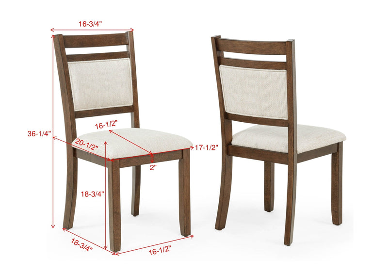 Avasa Brown 6-Piece Dining Room Set from Crown Mark - DMV Furniture