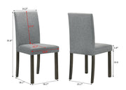 Melshire Dark Wood/Gray Dining Set from Crown Mark - DMV Furniture