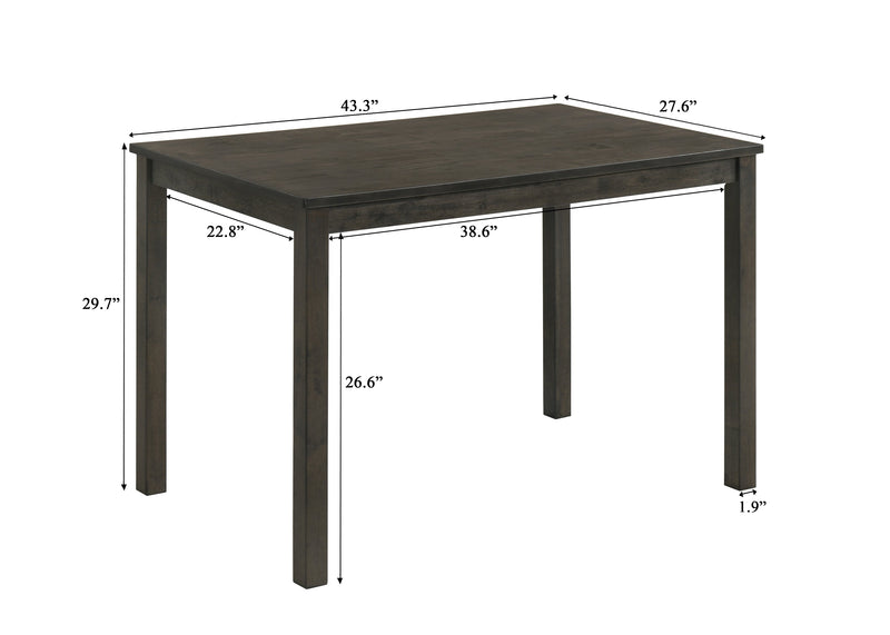Melshire Dark Wood/Gray Dining Set from Crown Mark - DMV Furniture