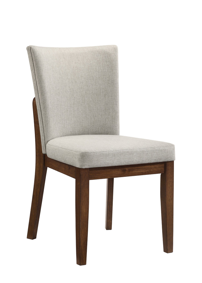 Salerno Beige/Brown Dining Set from Crown Mark - DMV Furniture