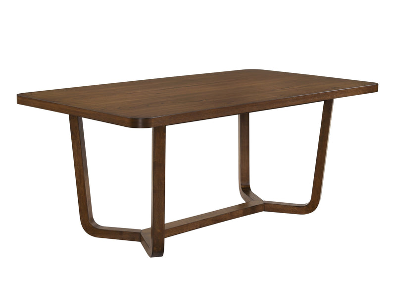 Salerno Beige/Brown Dining Set from Crown Mark - DMV Furniture