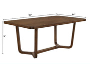 Salerno Beige/Brown Dining Set from Crown Mark - DMV Furniture