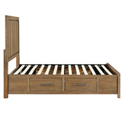 2336-1* (4) Queen Platform Bed with Storage Side Rails - 2336-1*